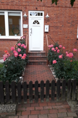 Eingang der Naturheilpraxis Beatrice Vermeulen